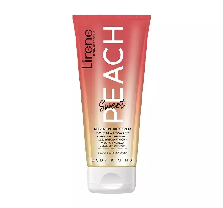 Lirene Body & Mind - Regenerujący Krem do ciała i twarzy 200 ml