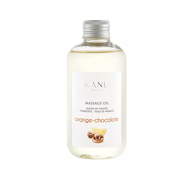 Kanu Nature Massage Oil olejek do masażu Czekolada i Pomarańcza 200ml