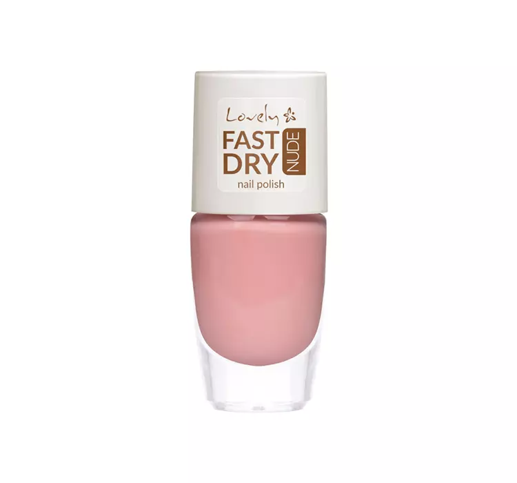 LOVELY FAST DRY NUDE LAKIER TRADYCYJNY DO PAZNOKCI 2 8ML