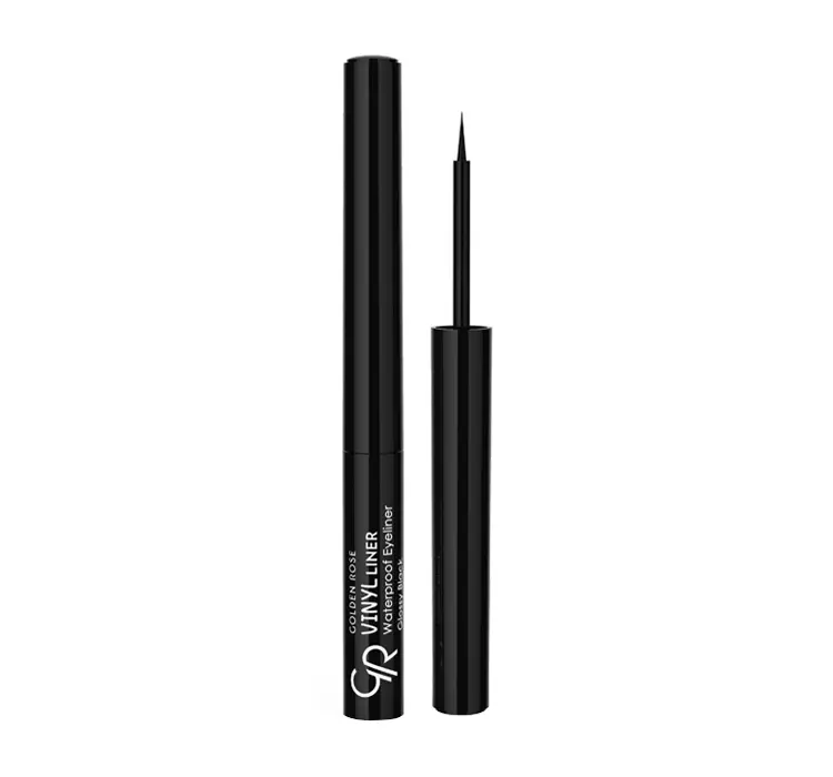 Golden Rose VINYL LINER - Wodoodporny winylowy eyeliner w płynie GOLLWWPL