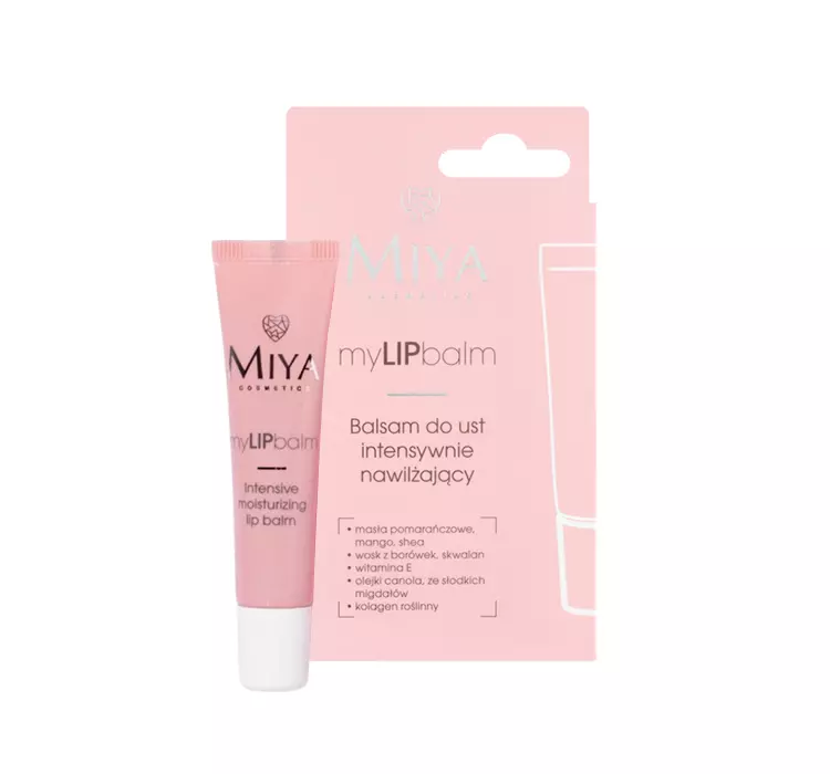 Miya myLIPbalm - Balsam do ust intensywnie nawilżający 15 ml