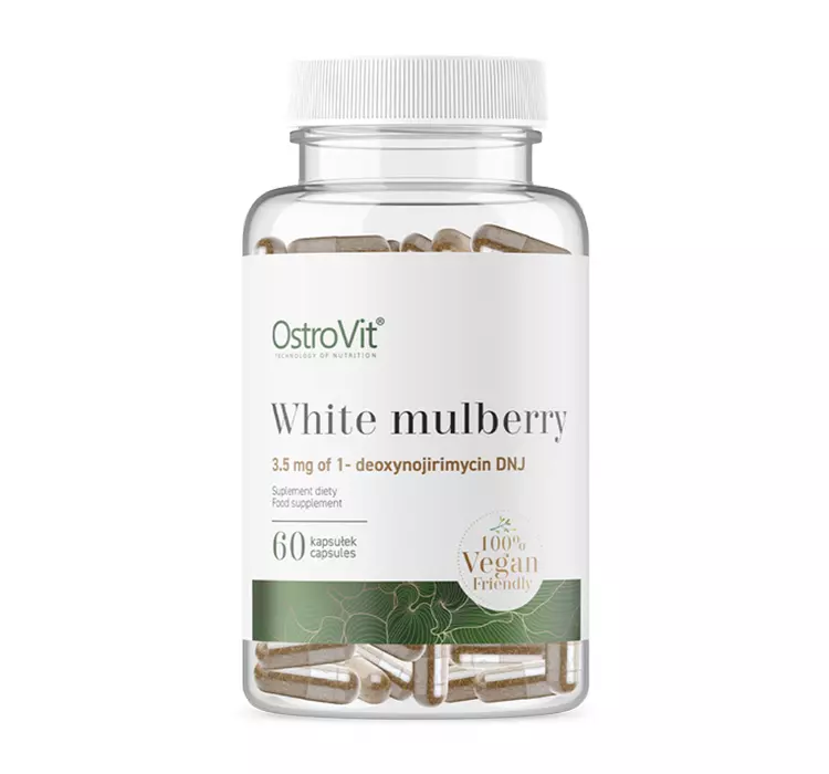 Ostrovit OstroVit White Mulberry VEGE (morwa biała) 60 kapsułek 1144274