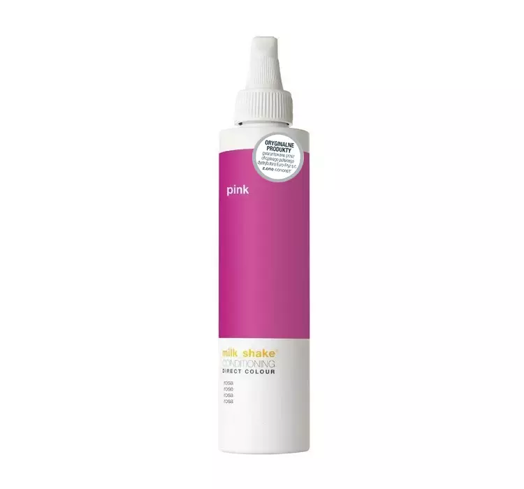 Milk Shake Direct Toner odżywka koloryzująca do włosow Pink Różowy 100ml masło shea, regeneruje, nawilża, odżywia