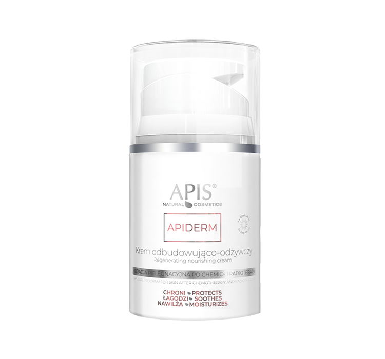 Apis Professional Apiderm Krem na dzień odbudowująco-odżywczy po chemio- i radioterapii 50 ml