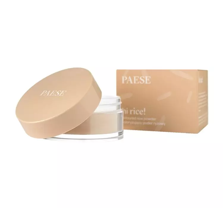 PAESE Hi Rice! Coloured Rice Powder - Koloryzujący puder ryżowy - 10 g - 20 - NATURAL PAEPKNA
