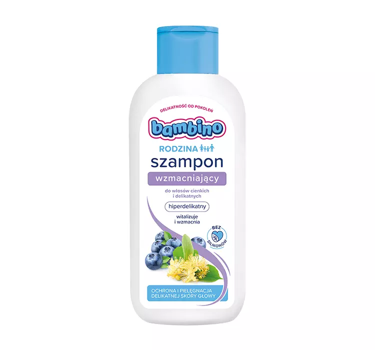 Nivea BAMBINO RODZINA Szampon 400ml wzmacniajacy&