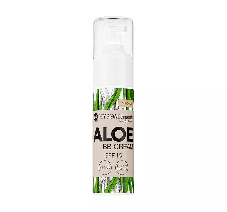 Bell Hypoalergiczny krem koloryzujący Aloe BB SPF15 04 Honey 20g 552857