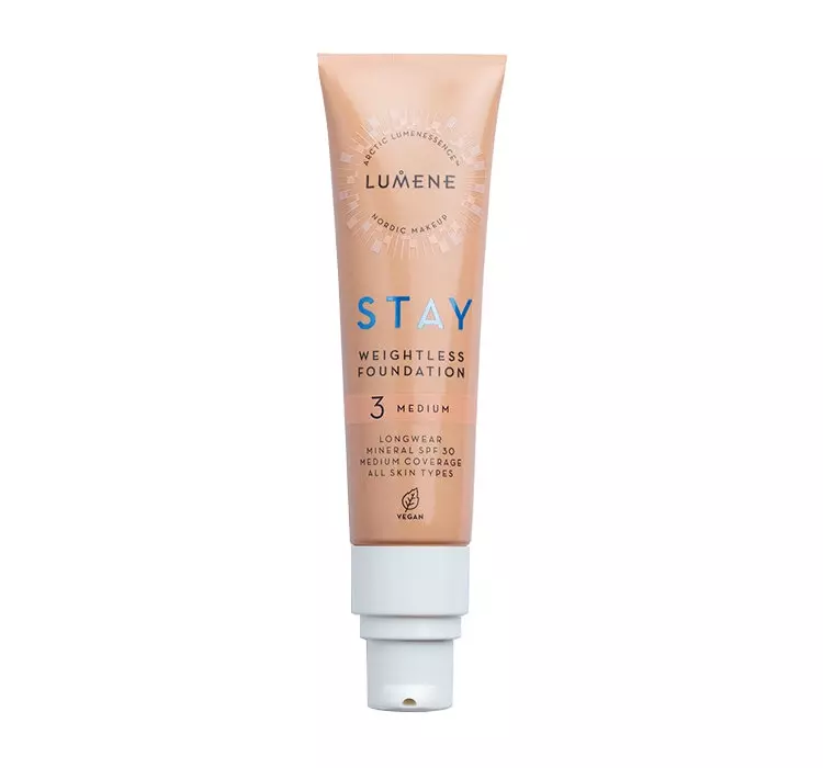 Lumene Stay SPF30 długotrwały podkład 3 Medium