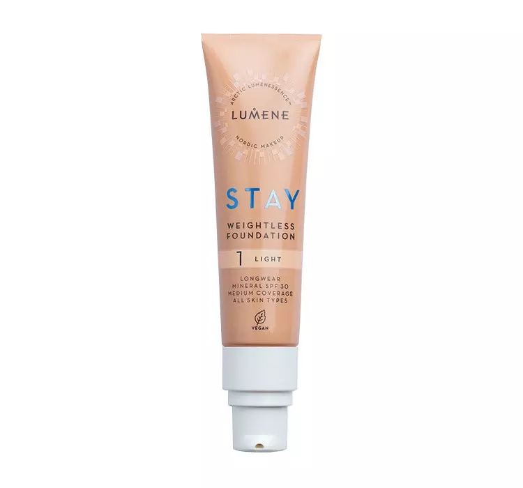 Lumene Stay SPF30 długotrwały podkład 1 Light