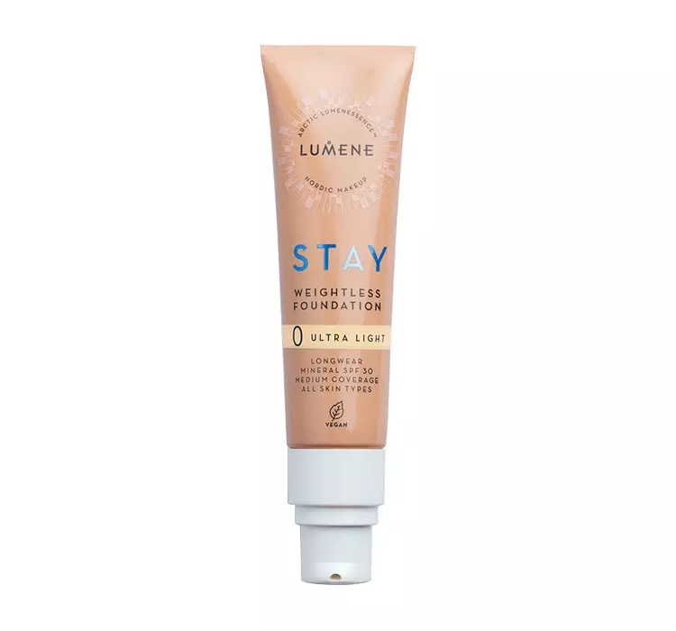 Lumene Lekki Długotrwały Podkład Stay 0 Ultra Light 30ml LU-7611