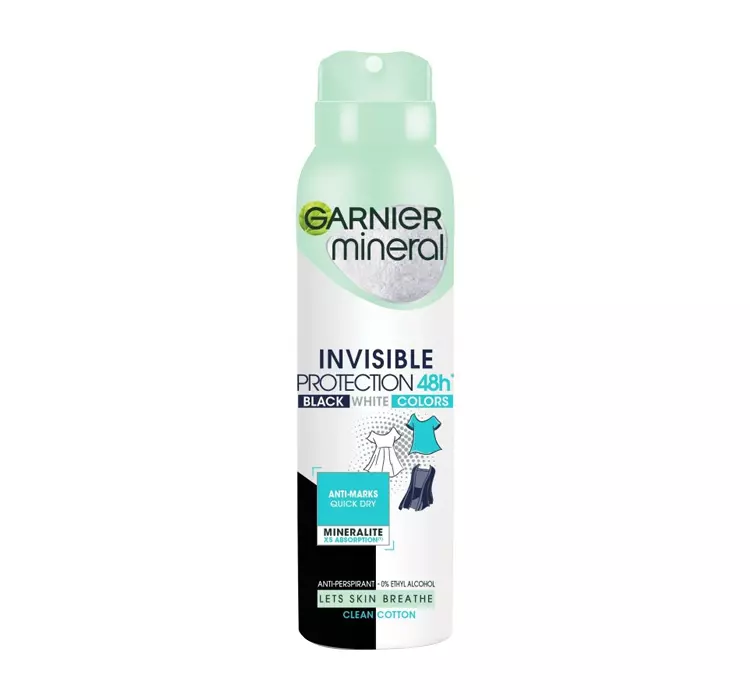 Garnier Mineral BWC Fresh Aloe Dezodorant w sprayu 250ml