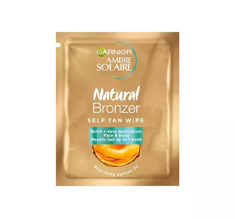 Garnier Ambre Solaire saszetka No Streaks Bronzer by Self-TAN Face Wipe (One Singular) C2192212