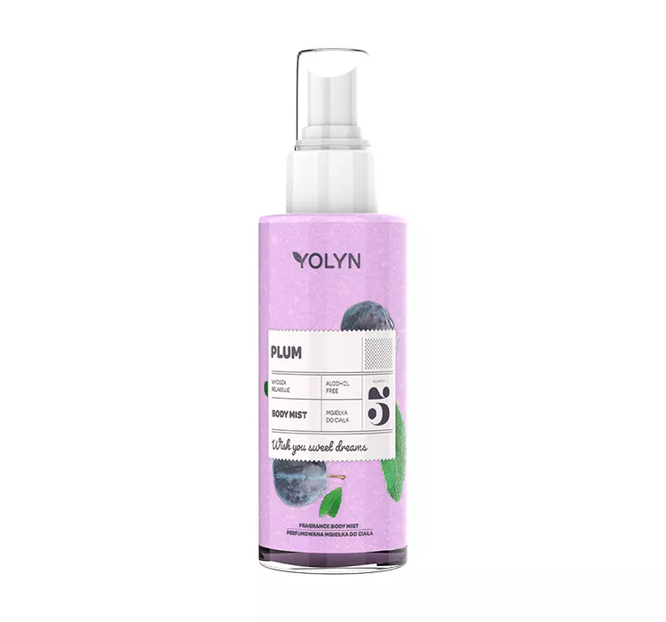 Yolyn Body Mist mgiełka do ciała Śliwka 200ml