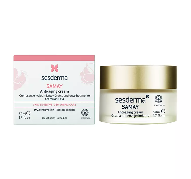 SesDerma Samay Anti Aging Cream przeciwzmarszczkowy krem dla skóry wrażliwej 50ml