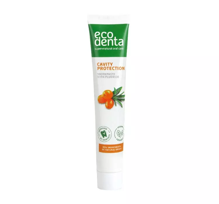 Ecodenta BASIC Pasta do zębów przeciw próchnicy z olejkiem z rokitnika 75ml
