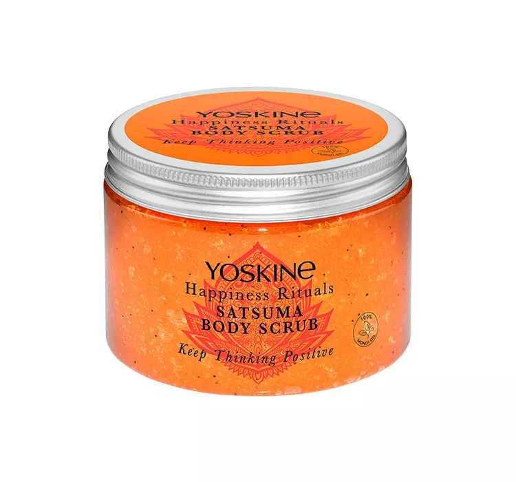 DAX Yoskine Happiness Rituals Cukrowy Peeling do ciała Satsuma 300g