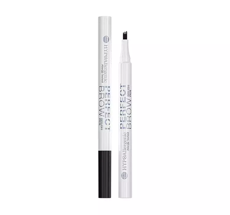 Bell HYPOallergenic Perfect Brow Brush Pen Flamaster do Brwi z Grzebyczkiem 3 Brunette 6 ml 554875