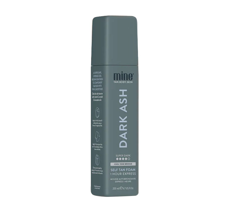 TANEXPERT MINETAN DARK ASH PIANKA SAMOOPALAJĄCA 200ML
