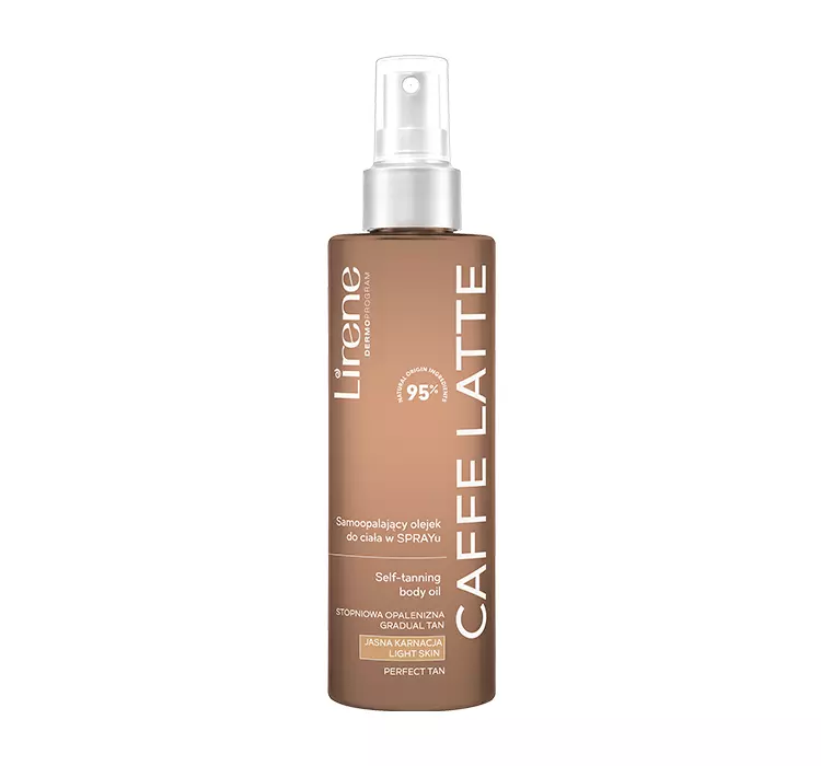 Lirene Perfect Tan Samoopalający Olejek do ciała Caffe Latte 190 ml