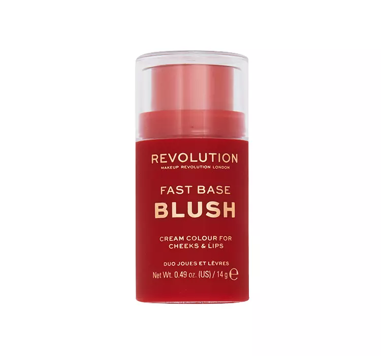 MAKEUP REVOLUTION FAST BASE BLUSH RÓŻ DO POLICZKÓW I UST W SZTYFCIE SPICE 14G