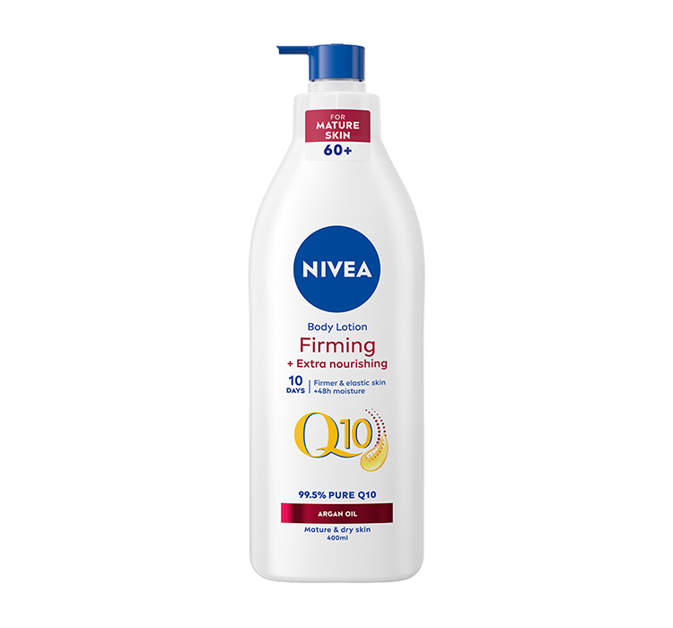 Nivea Q10 ujędrniający + odżywczy balsam do ciała z pompką 400ml