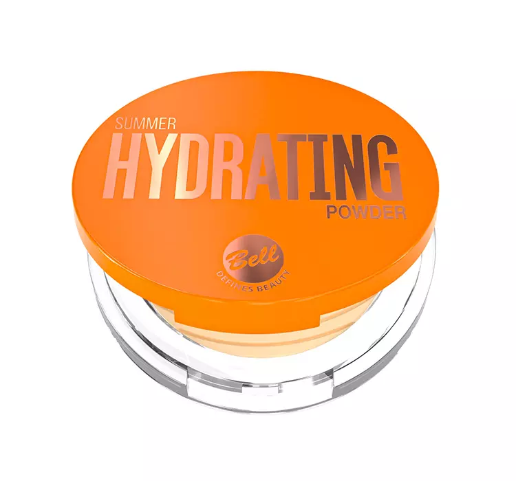 Bell Summer Hydrating Powder, nawilżający puder do twarzy, 002, 4,2g