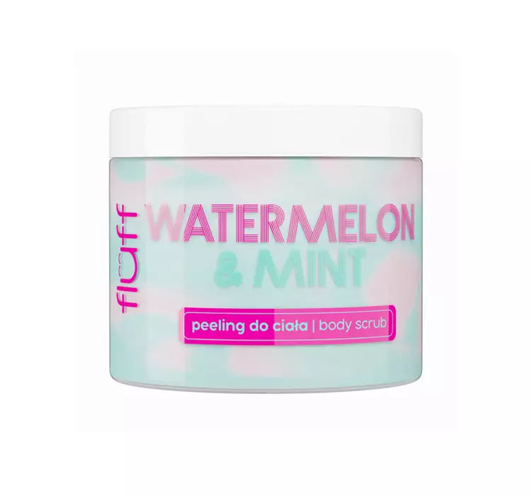 Fluff Peeling do ciała o zapachu arbuza i mięty 160 ml