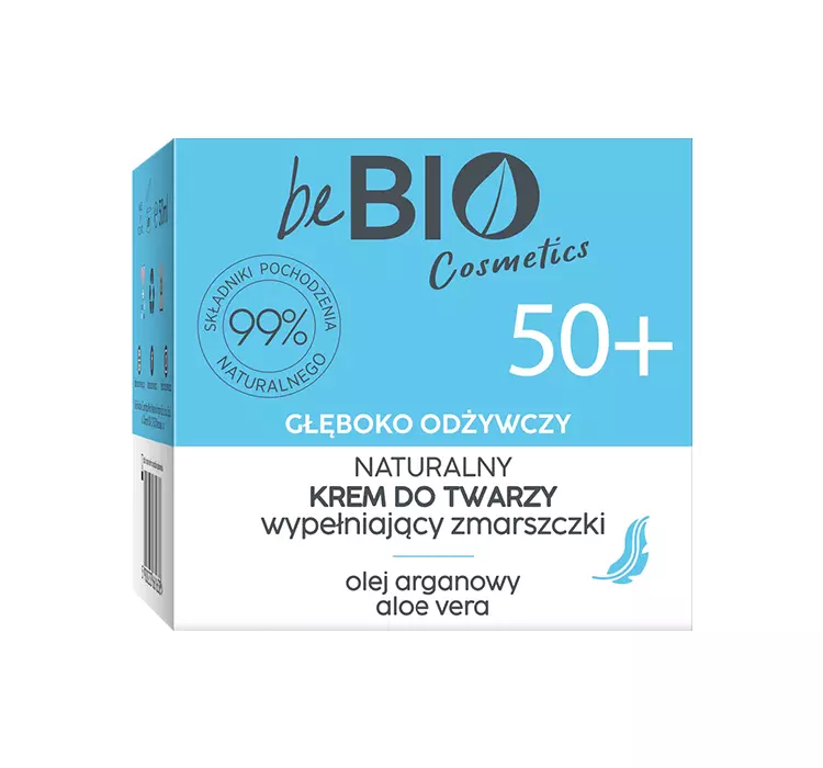 Bio BE BE EWA CHODAKOWSKA Naturalny Krem do twarzy odżywczy 50+, 50ml