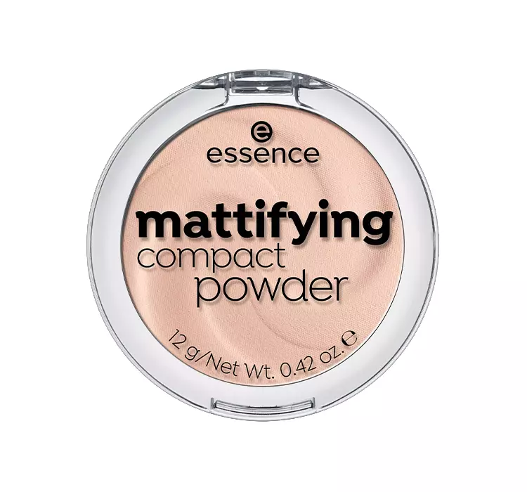 Essence Mattifying Compact Powder, puder matujący w kompakcie 11 Pastel Beige, 11 g