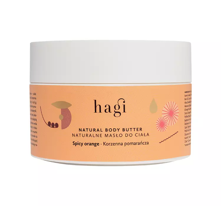 Hagi  Korzenna Pomarańcza - Naturalne Masło do ciała 200 ml