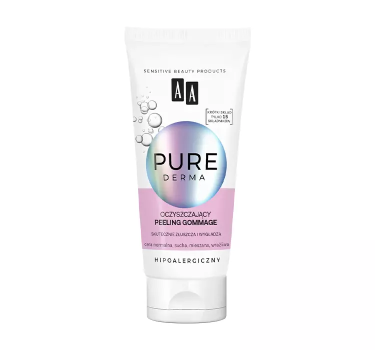 AA Pure Derma - Oczyszczający peeling gommage 75ml