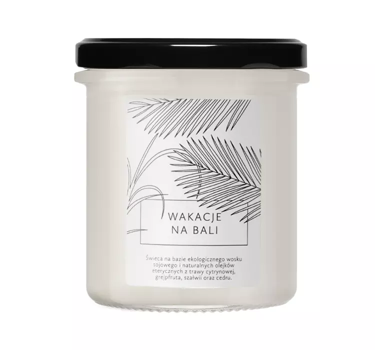 HAGI COSMETICS Świeca sojowa - Wakacje na Bali 230g HAGI