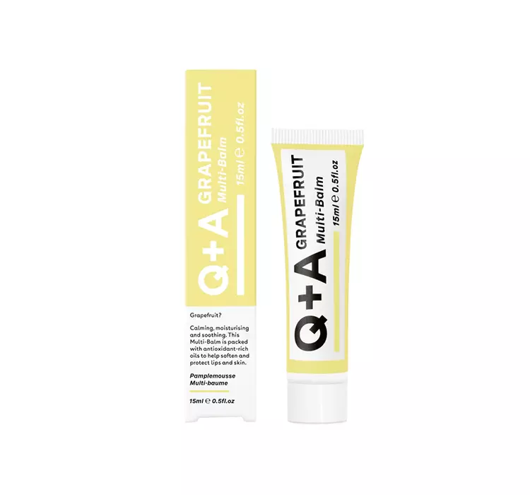 Q+A Grapefruit Multi-Balm wielofunkcyjny balsam z olejkiem z grejpfruta 15ml
