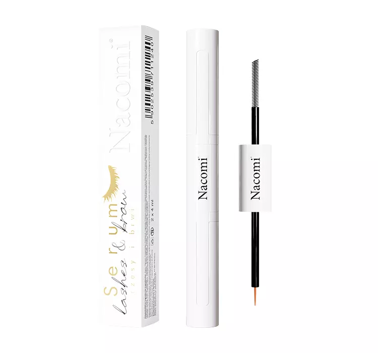 Nacomi Eyelash and eyebrow serum, serum do rzęs i brwi, 2x4ml