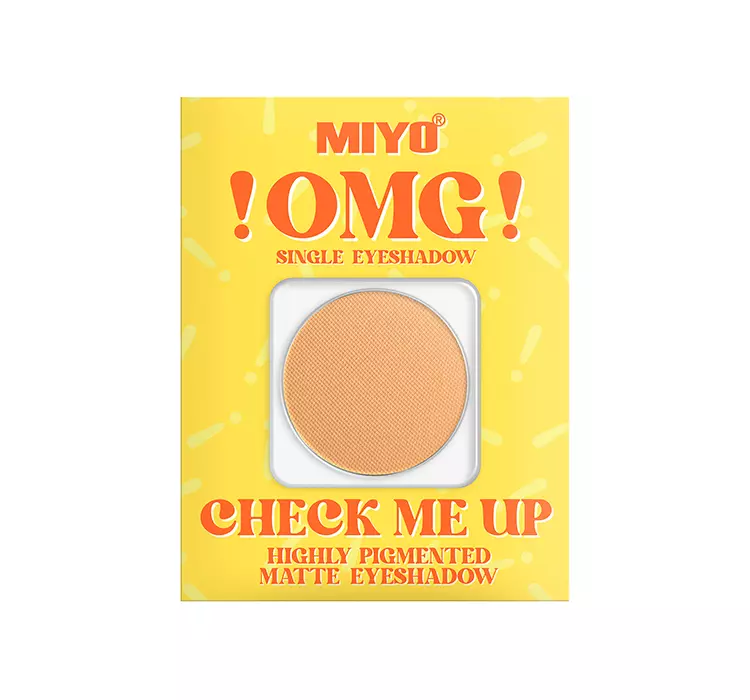 MIYO - !OMG! - Check Me Up - Highly Pigmented Matte Eyeshadow - Magnetyczny cień do powiek - Matowy - 1,3 g - 13 CINNAMON