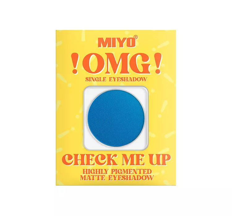 MIYO - !OMG! - Check Me Up - Highly Pigmented Matte Eyeshadow - Magnetyczny cień do powiek - Matowy - 1,3 g - 08 SKYLINE