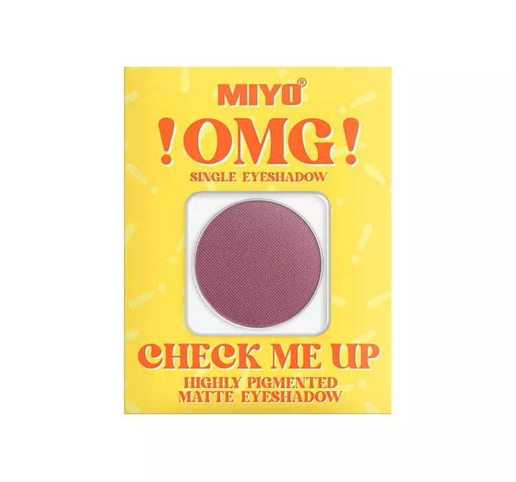 MIYO - !OMG! - Check Me Up - Highly Pigmented Matte Eyeshadow - Magnetyczny cień do powiek - Matowy - 1,3 g - 03 VINE