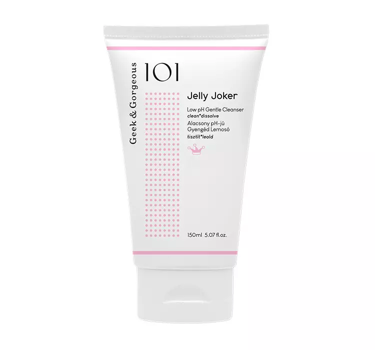 Geek & Gorgeous Jelly Joker - Łagodny Żel Oczyszczający do Twarzy 150 ml
