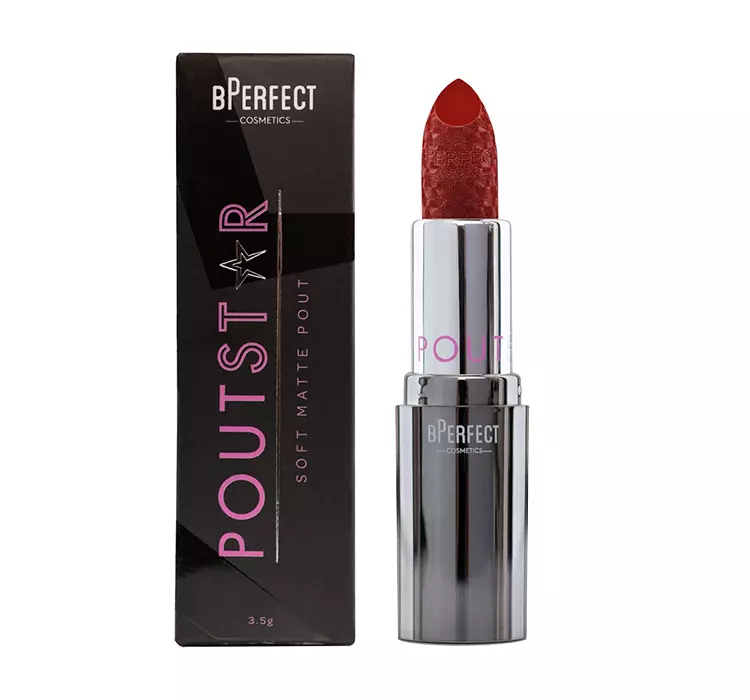 BPERFECT POUTSTAR SOFT MATTE LIPSTICK MATOWA POMADKA DO UST PLUMP 3,5G