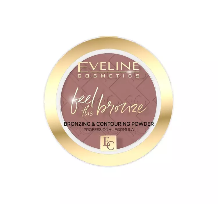 Eveline Feel The Bronze Puder brązująco-konturujący nr 02 Chocolate Cake 4g