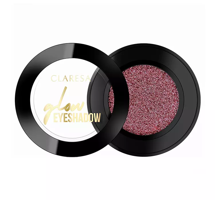 CLARESA - GLOW - EYESHADOW - Perłowy cień do powiek - 08 - BLUEBERRIES IN PLUMS