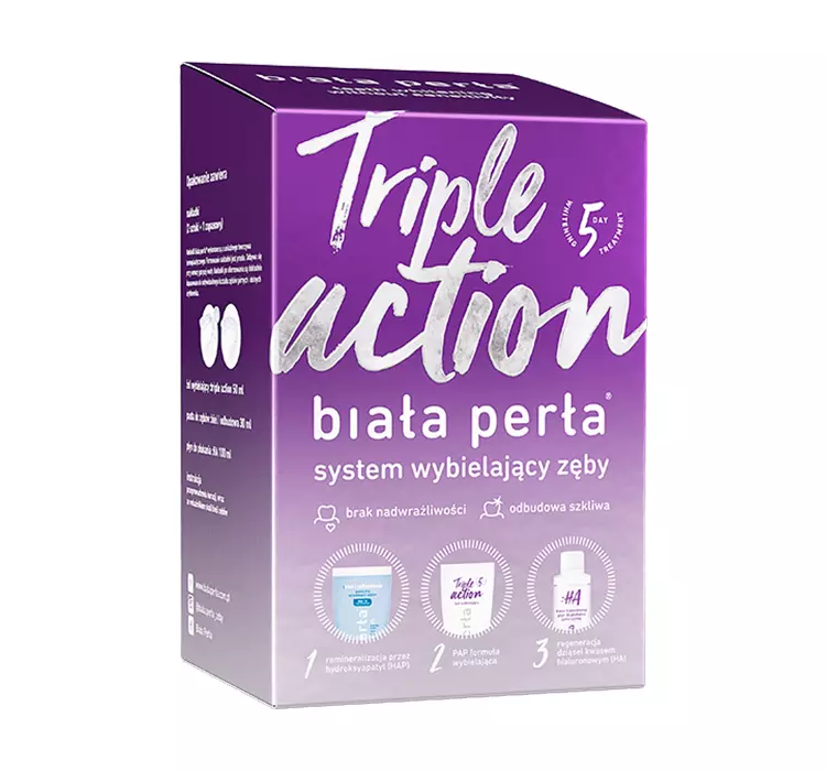 Biała Perła BIAŁA PERŁA Triple Action System wybielający 5 dni