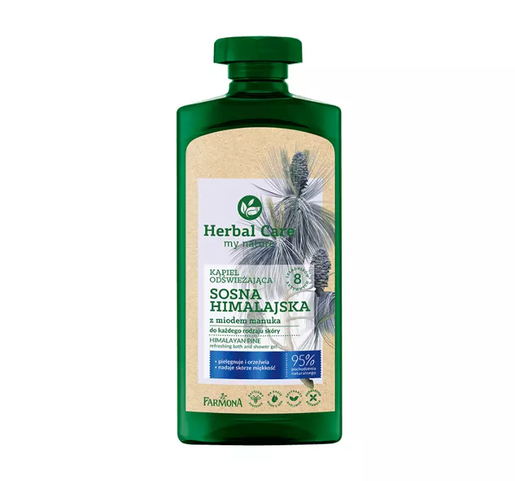 Farmona Herbal Care Sosna himalajska płyn do kąpieli z miodem manuka 500 ml 1126855
