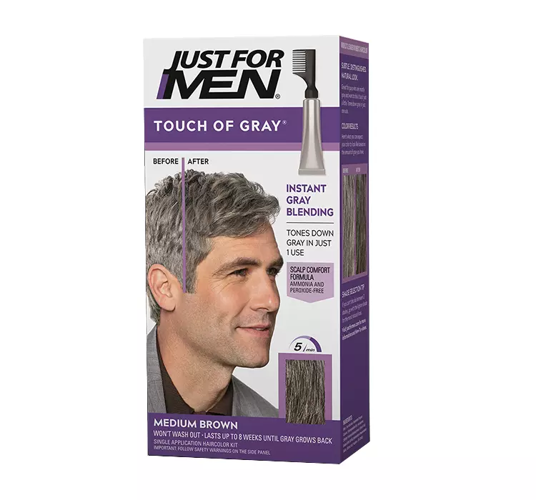 Just For Men Touch of Grey T-35 -Średni Brąz