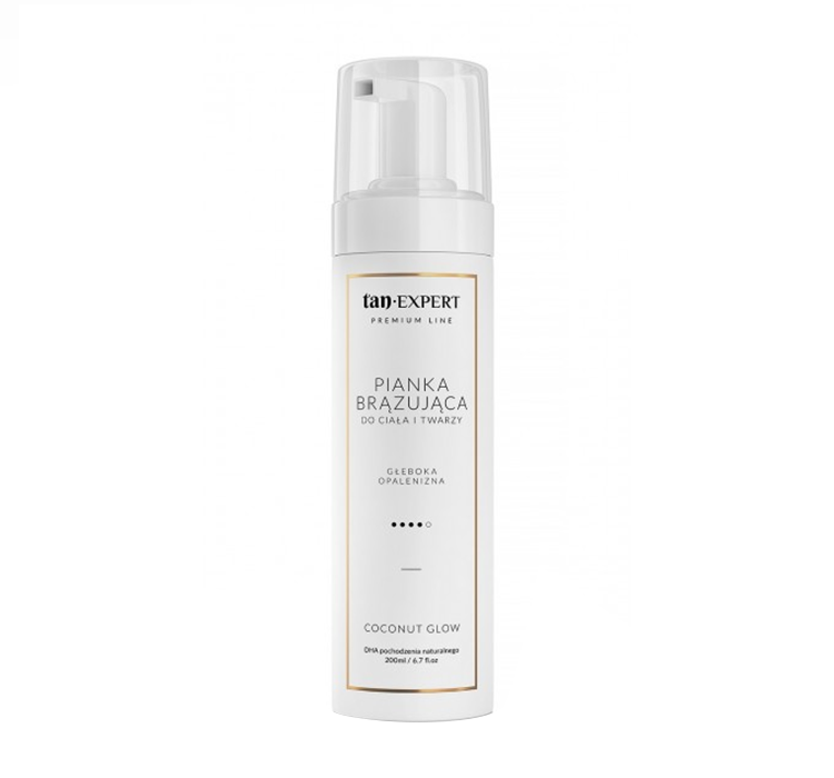 Tan Expert - Pianka brązująca do ciała i twarzy - Coconut Glow - 200 ml