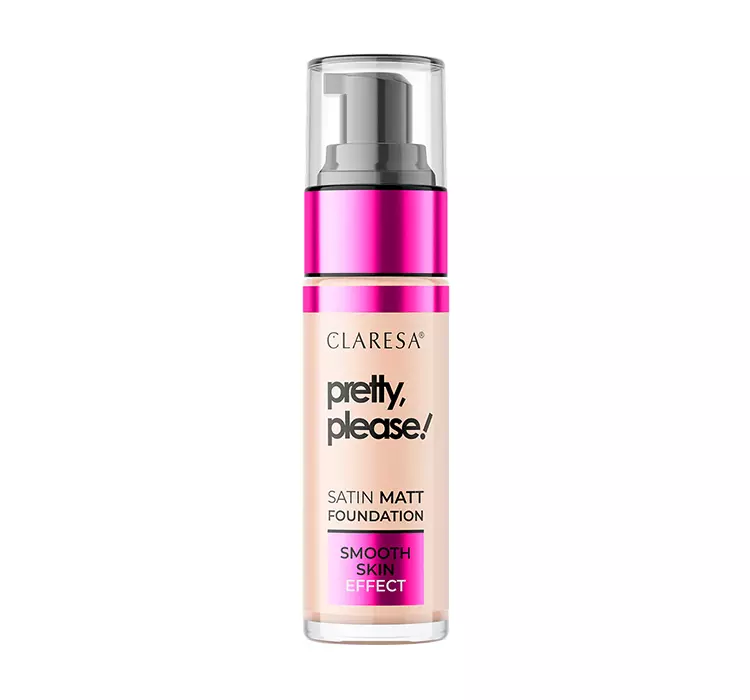 CLARESA Podkład do twarzy PRETTY,PLEASE! nr 03 light - medium 33g