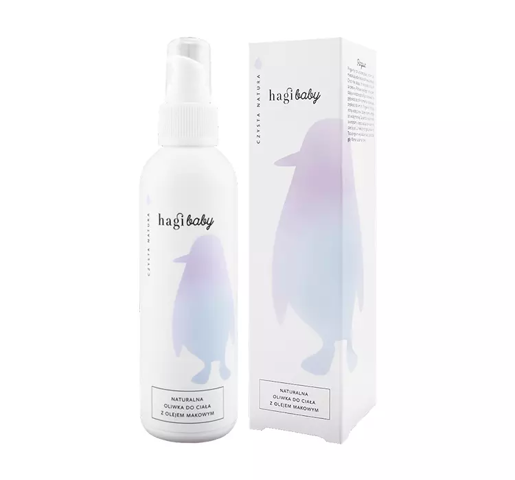 LABCHEM Hagi Baby naturalna oliwka do ciała z olejem makowym 150 ml