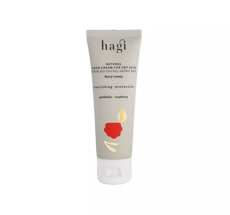Hagi Naturalny Krem do rąk odżywczo-ochronny Malinowy Chruśniak 50 ml