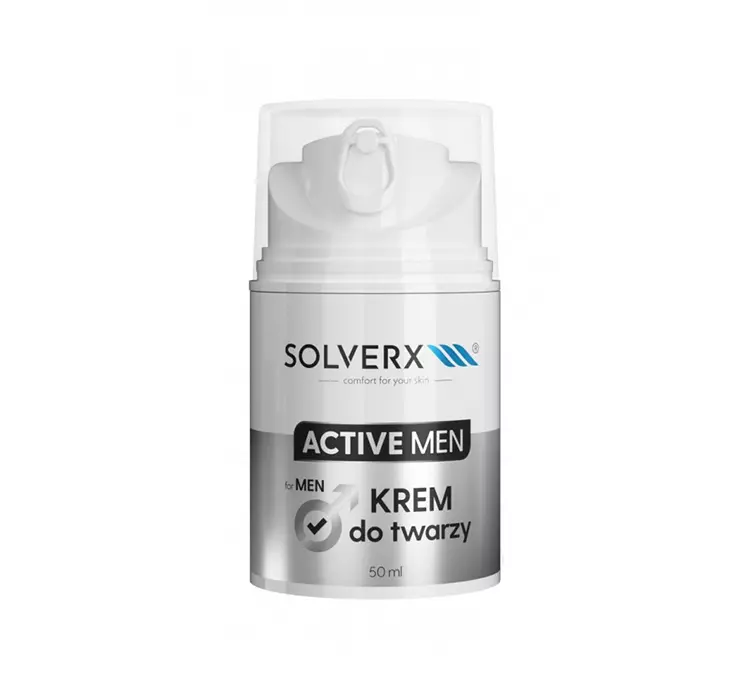 SOLVERX MEN ACTIVE Krem do twarzy