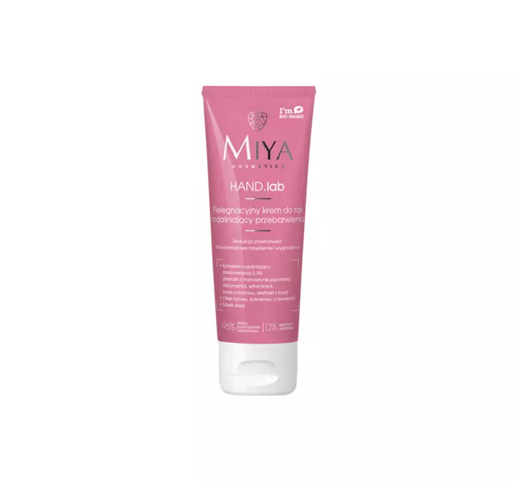 Miya Cosmetics Pielęgnacyjny krem do rąk rozjaśniający przebarwienia 60 ml Kremy do rąk